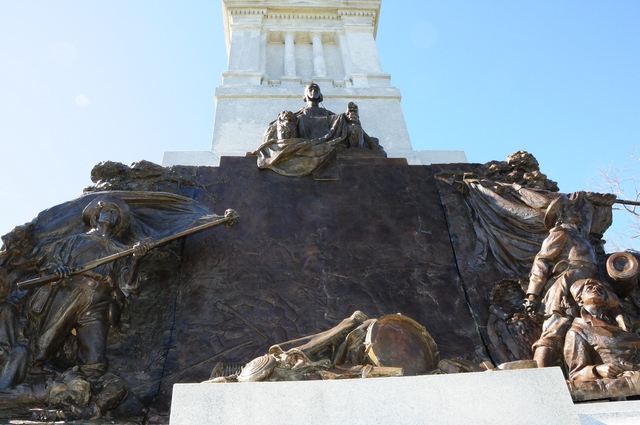 The Mississippi Memorial front view.  2/26/2012