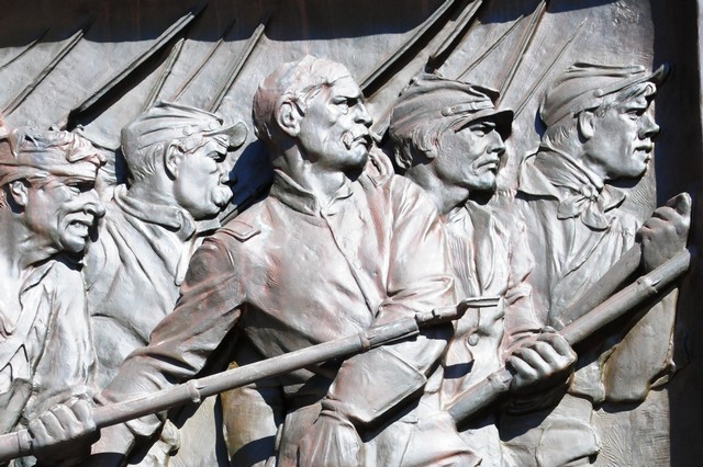 Missouri Monument Union Soldiers (well fed and muscular) 2/26/2012