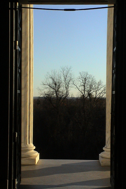 The View from the Illinois Memorial in 2003.
